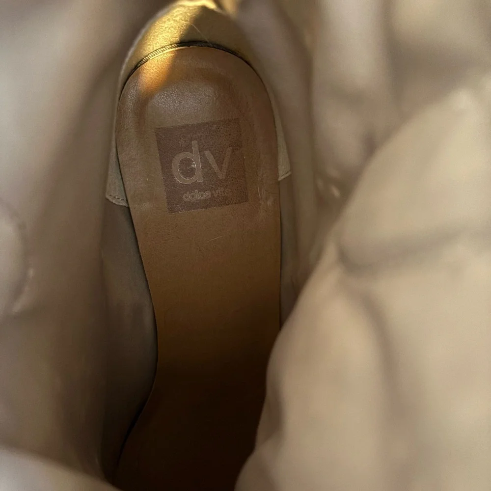 DV by Dolce Vita Cream Floral Ankle Booties - Picture 5 of 6